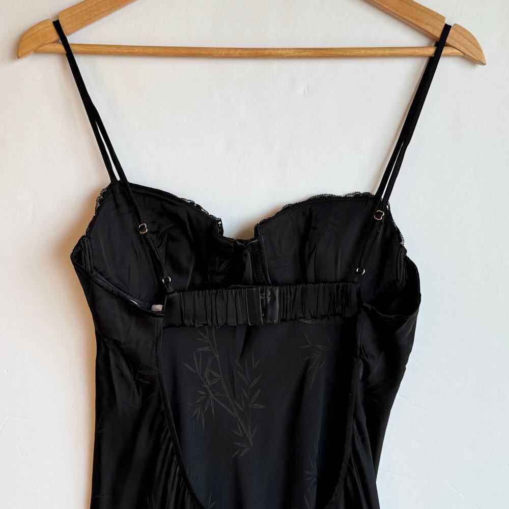 Rumored Negroni Black Lace Midi Slip Dress Fairy Grunge Witchy Y2K Size Medium - Picture 10 of 16
